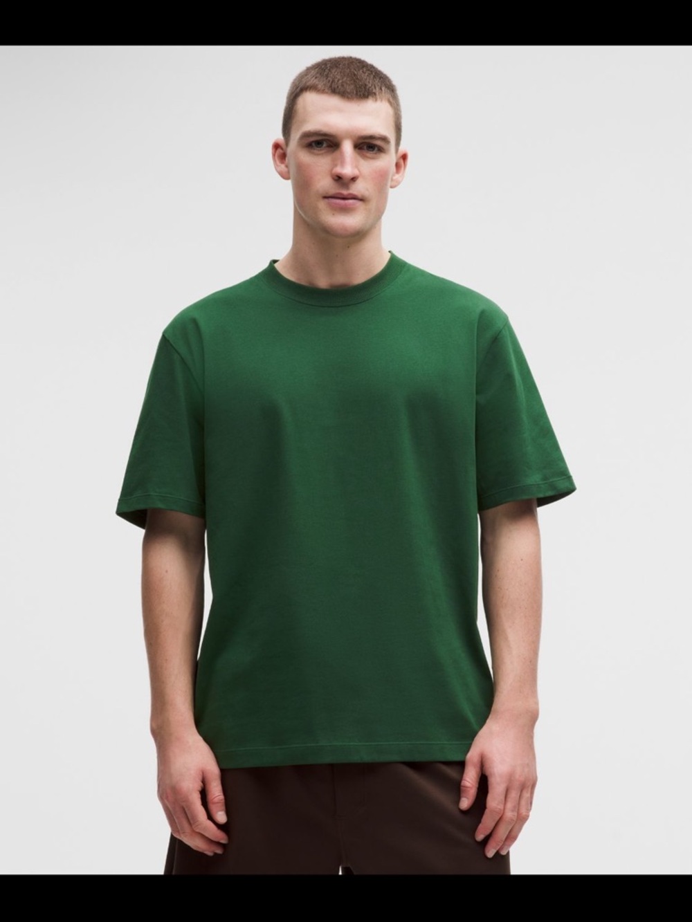Lululemon Heavyweight Cotton Jersey T-Shirt XXL Ivy Green NWT Relaxed Fit